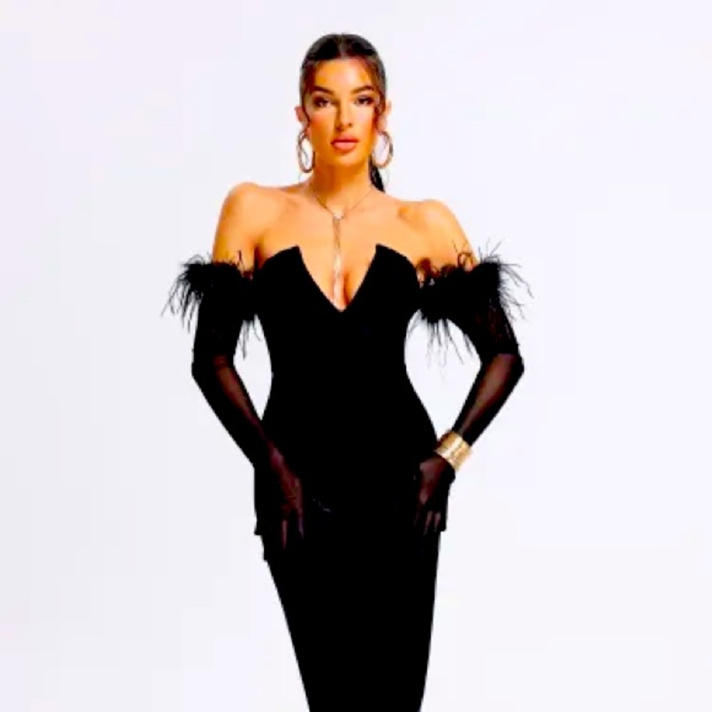 Black Long Maxi Dress!